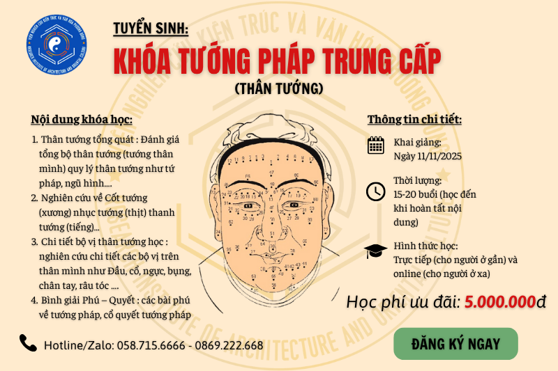 KHÓA TƯỚNG PHÁP TRUNG CẤP (1) KHÓA TƯỚNG PHÁP TRUNG CẤP (1)